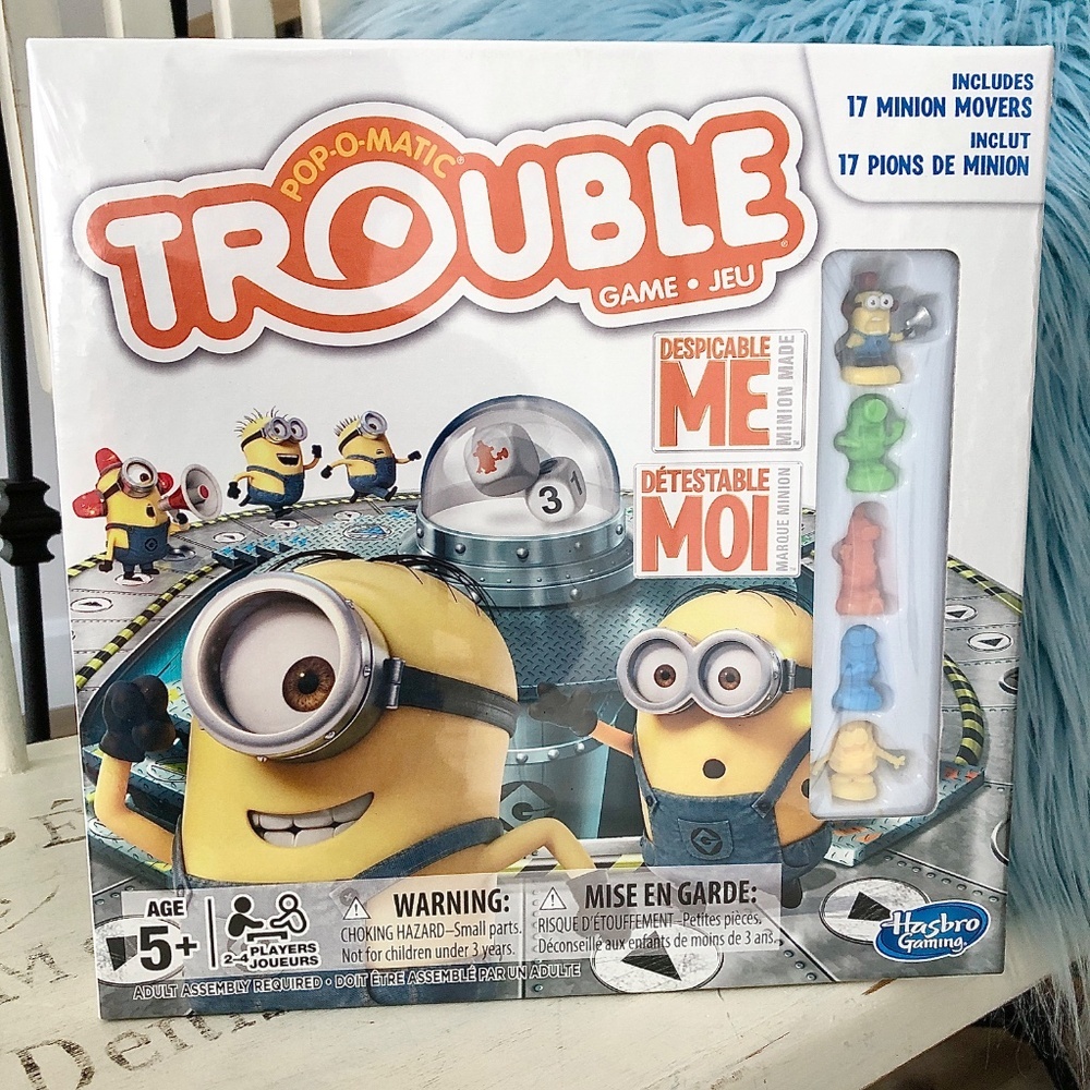 Despicable Me, Minions, 2014, Trouble Board Game, Kids, Game, New, Sealed.‎